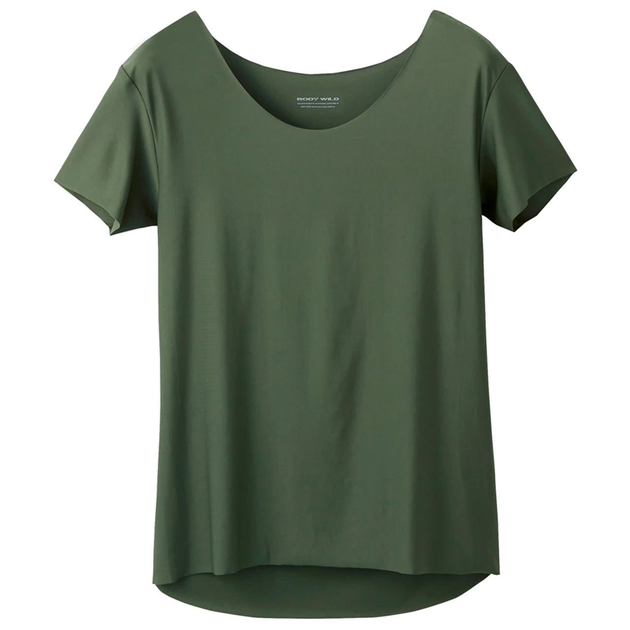 グンゼ ボディワイルド Tシャツ メンズ 半袖 肌着 ボートネック M・L (bodywild 下着 ひびきにくい カットオフ インナー 薄い 軽い AIRZ) (在庫限り)