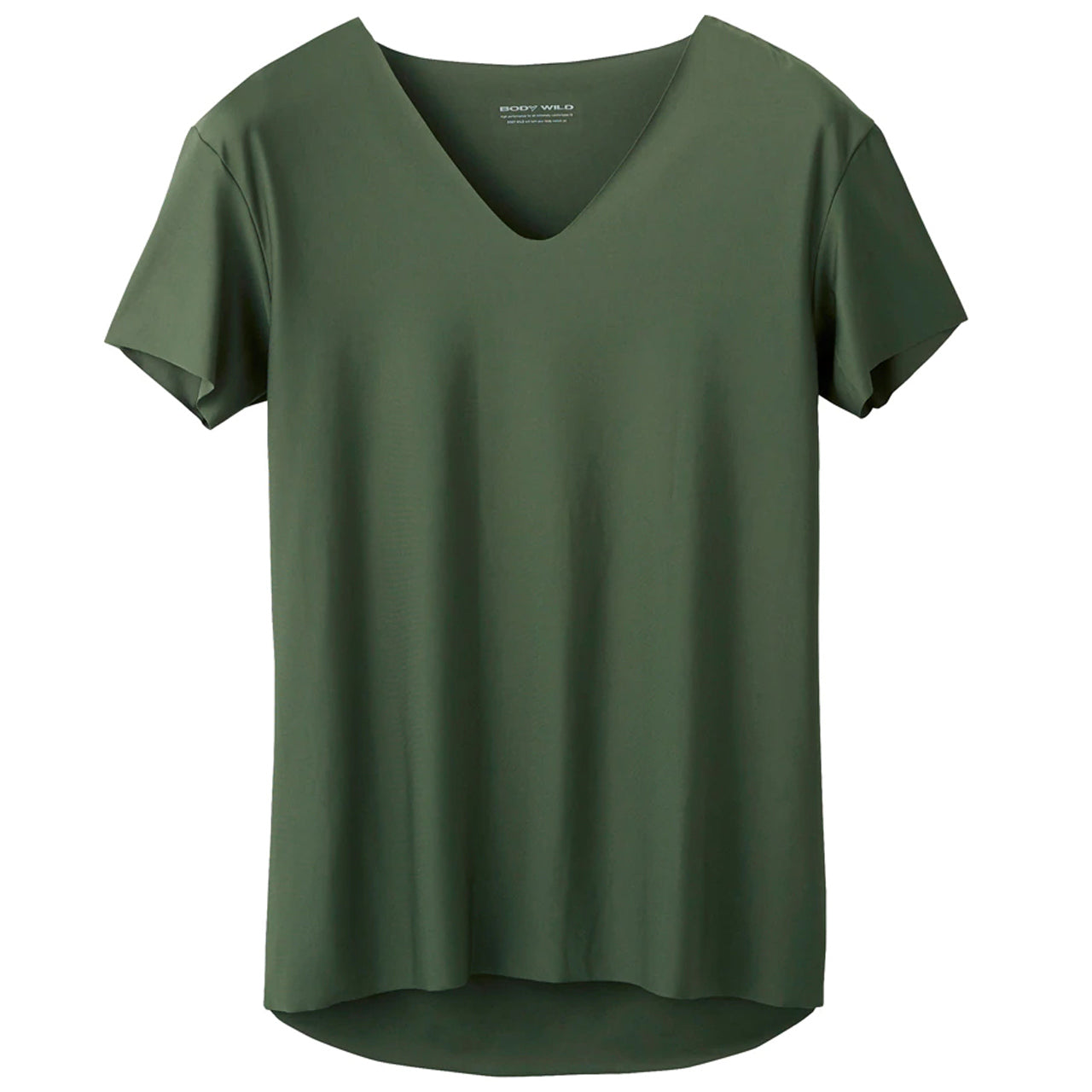 グンゼ ボディワイルド Tシャツ Vネック メンズ 半袖 肌着 M・L (bodywild 下着 ひびきにくい カットオフ インナー 薄い 軽い AIRZ) (在庫限り)