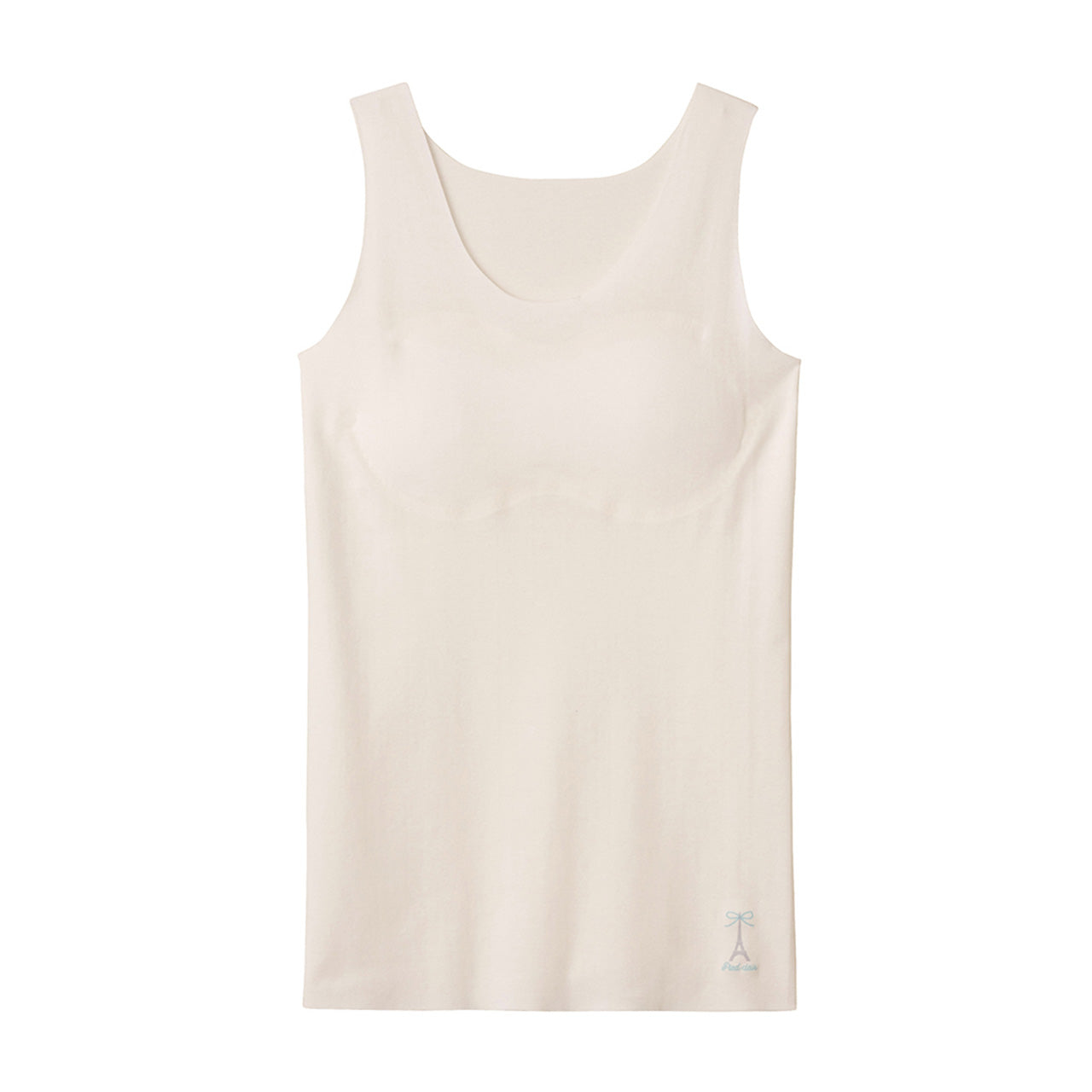 グンゼ タンクトップ パッド付き キッズ 小学生 女の子 下着 140~160cm ジュニアブラ カップ付き インナー 子供 肌着 シームレス 縫い目なし ガールズ スクールインナー 制服 ひびきにくい