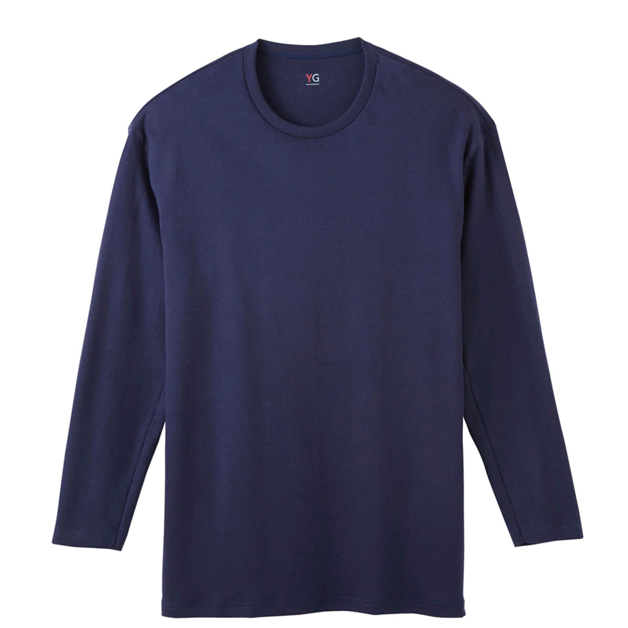 グンゼ tシャツ メンズ 長袖 綿100% 厚手 秋冬 あったか インナー 9分袖 クルーネック M~LL YG 厚地 暖かい 男性 下着 肌着 コットン 綿 丸首 アンダーウェア