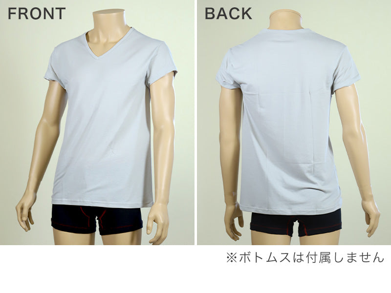 グンゼ YG 脇汗 汗取りパッド tシャツ 半袖 メンズ Vネック インナー 2枚組 M~LL (肌着 下着 男性 夏 メッシュ 吸汗速乾 涼しい 防臭 消臭 部屋干し M L LL) (在庫限り)