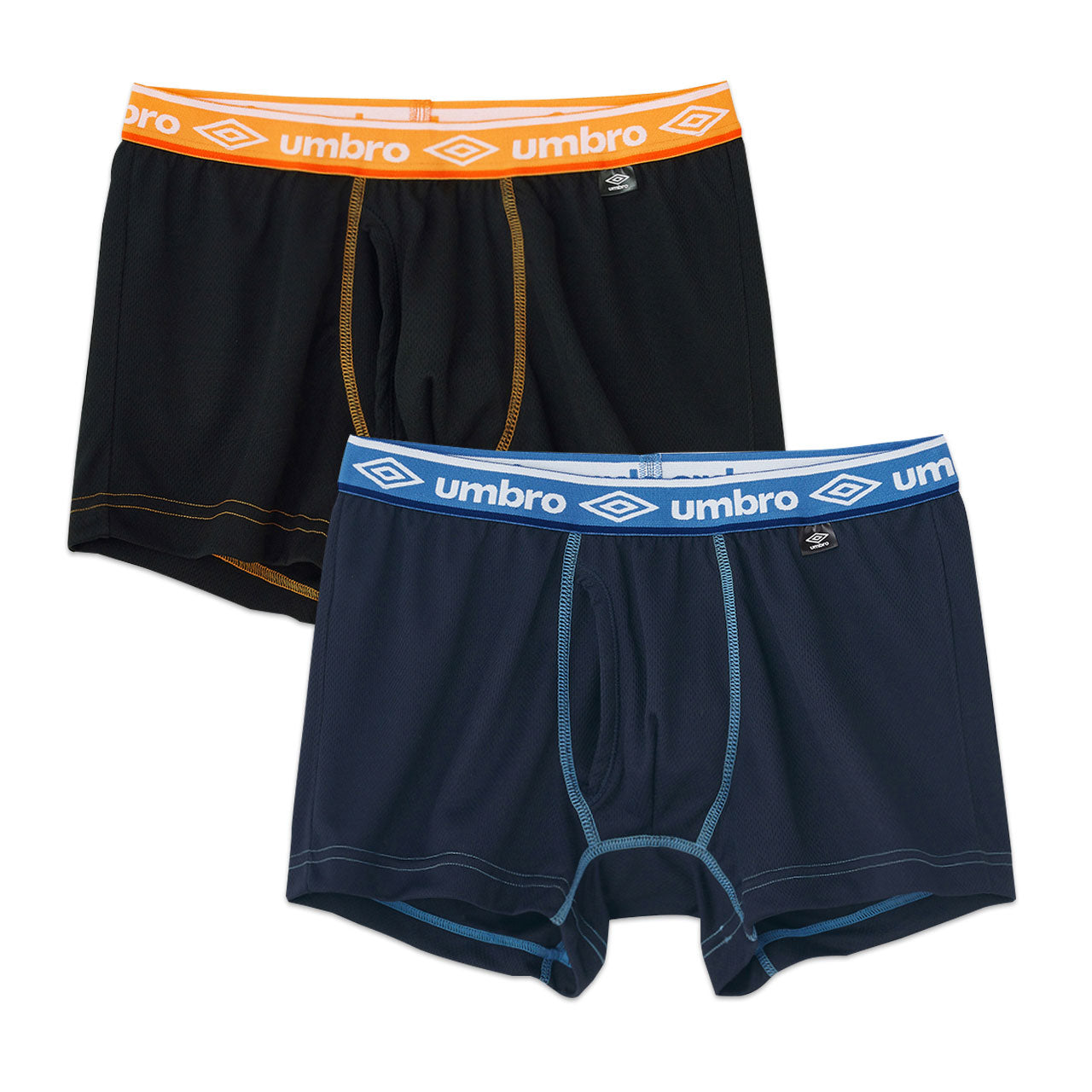 グンゼ umbro ボクサーブリーフ2枚組 M~LL (アンブロ メンズ パンツ ボクサーブリーフ 下着 インナー 綿 吸汗速乾 メッシュ編) (在庫限り)