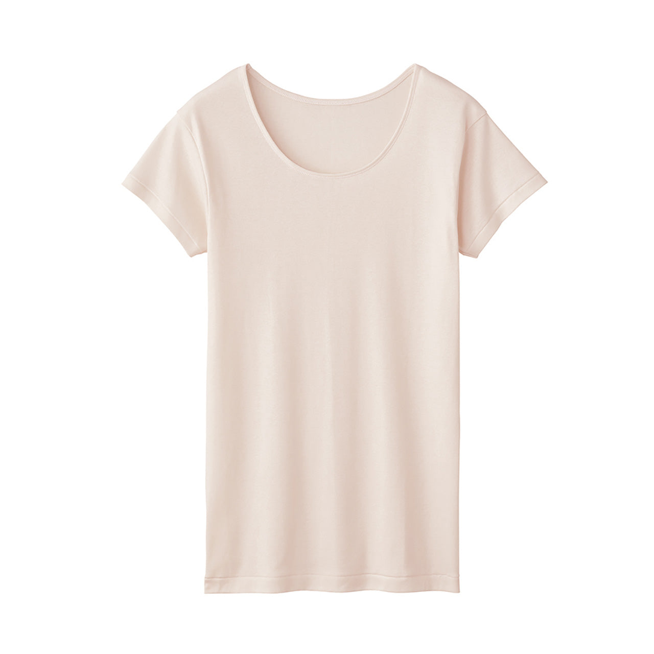 グンゼ 快適工房 3分袖 インナー レディース 半袖 綿100% M~LL GUNZE 綿100% 下着 肌着 シャツ スリーマー 丸首 女性 婦人 白 ベージュ やわらか M L LL