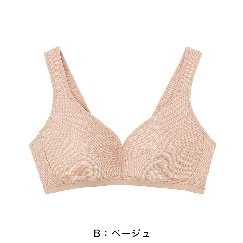 グンゼ スポーツブラ 綿混 ノンワイヤーブラジャー M~LL (スポブラ レディース ノンワイヤーブラ ブラジャー インナー)