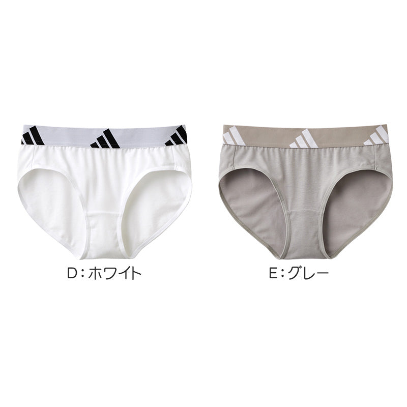 アディダス 女の子 インナー ショーツ ガールズ 下着 ハーフショーツ グンゼ 150 160 165 cm adidas ジュニア スポーツ 部活 ダンス 体育 通学 普段使い 綿 吸汗 速乾 通気性 動きやすい 快適 シンプル かわいい ストレッチ ブランド 学校用 成長期