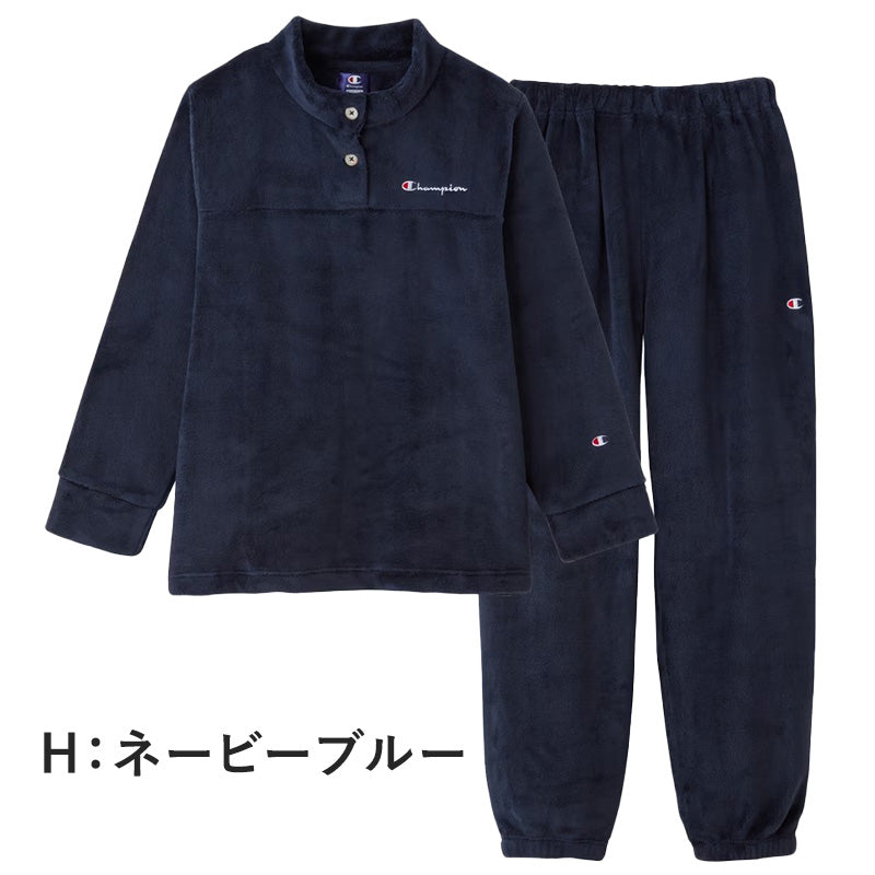 グンゼ チャンピオン レディース ボア パジャマ M~LL Champion 部屋着 ホームウェア ルームウェア セットアップ (送料無料) (在庫限り)