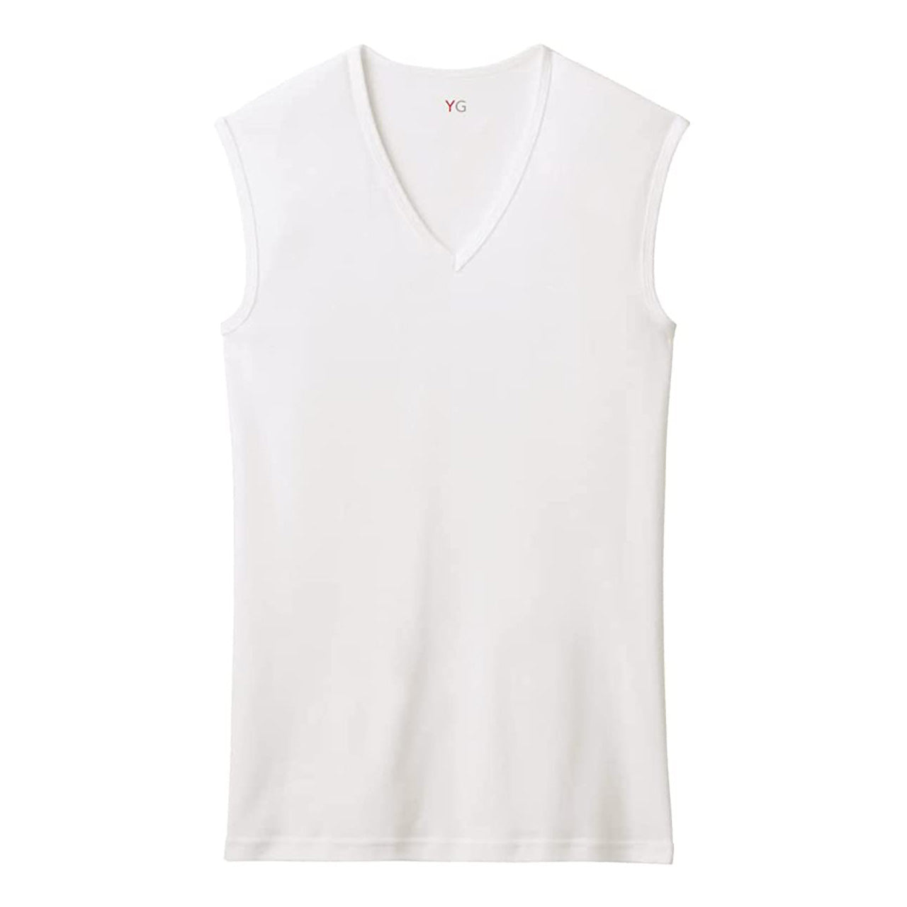 グンゼ YG メンズ インナー ノースリーブ Vネック スリーブレス Tシャツ 綿100% M~LL GUNZE 肌着 下着 男性 紳士 インナーシャツ 綿100 v首 M L LL インナーウェアー 消臭 コットン