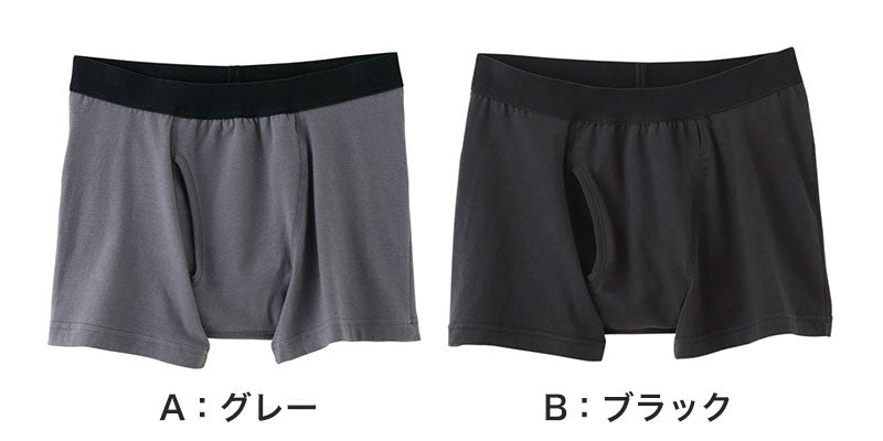 グンゼ NEXTYLE 紙パッド対応 ボクサーブリーフ M~LL (GUNZE 前開き メンズ 男性 紳士 下着 肌着 ボクサー インナーウェアー 抗菌防臭 オールシーズン 通年 M L LL)