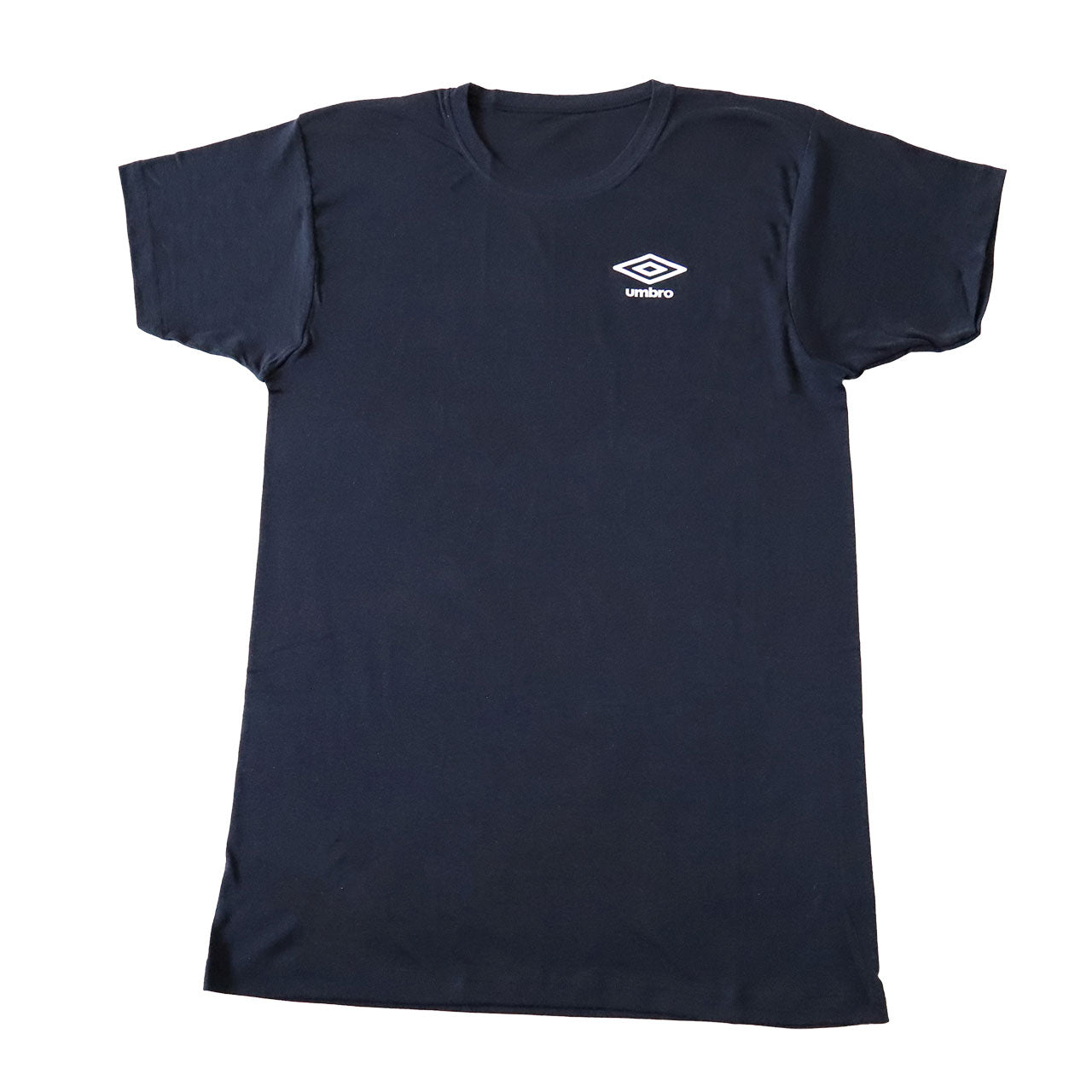 umbro メンズ クルーネック Tシャツ 2枚組 M~LL グンゼ 下着 半袖 tシャツ 肌着 インナーシャツ インナー 無地 アンブロ (在庫限り)