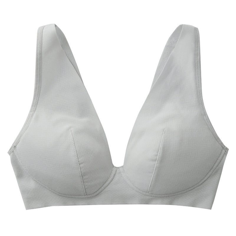 グンゼ KIREILABO Fitte ノンワイヤーブラジャー M~LL (キレイラボ フィッテ オーガニックコットン レディース ブラジャー インナー 敏感肌)