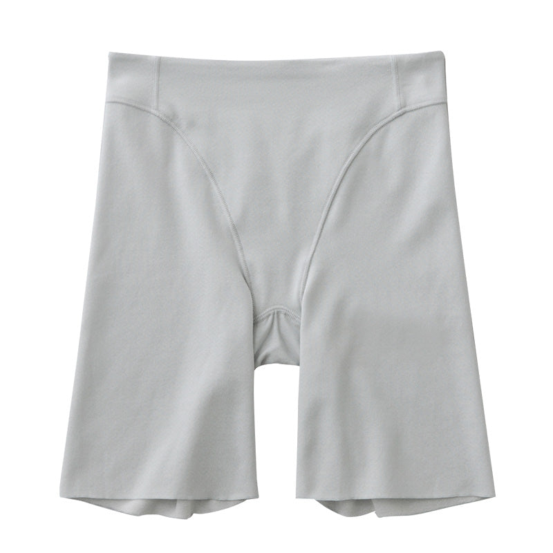 KIREILABO Fitte ロングガードル M L LL キレイラボ フィッテ オーガニックコットン レディース ショーツ インナー 敏感肌 転写プリント タグレス 黒 ベージュ 肌色 パープル 紫