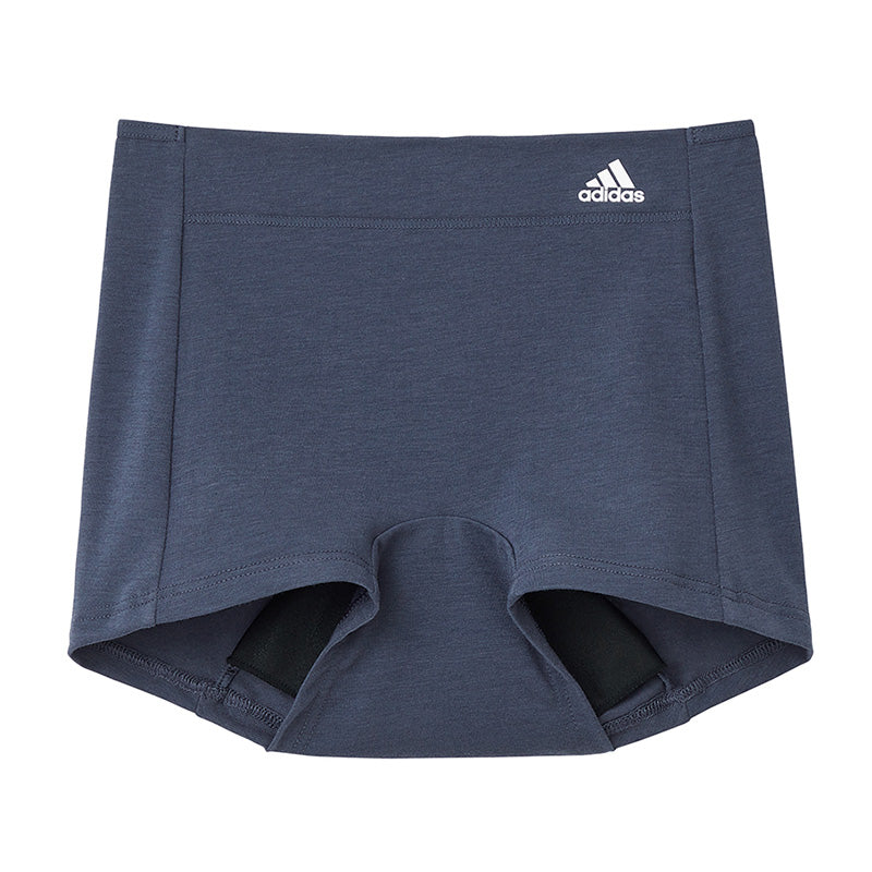 グンゼ ADIDAS 女児サニタリーショーツ1分丈 150~165cm(女子 サニタリー パンツ アディダス 紺 黒 スポーツ 深履き 1分丈) (在庫限り)