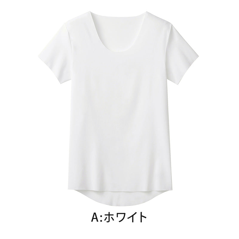 グンゼ YG インナー メンズ 半袖 tシャツ クルーネック 丸首 透けにくい M~LL GUNZE 男性 紳士 下着 肌着 インナーシャツ カットオフ 透けない ひびきにくい 抗菌 防臭