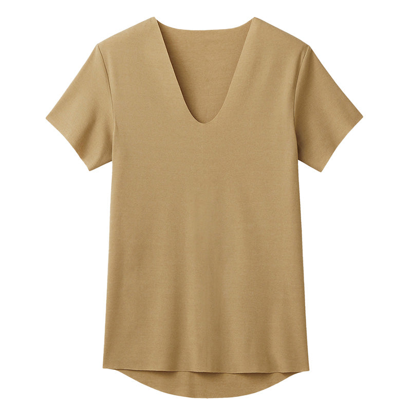 グンゼ YG tシャツ メンズ vネック 半袖 カットオフ M~LL GUNZE 肌着 下着 男性 紳士 インナーシャツ v首 CUTOFF シャツ 透けない ひびきにくい 抗菌 防臭 黒 肌色 白 ビジネス インナー
