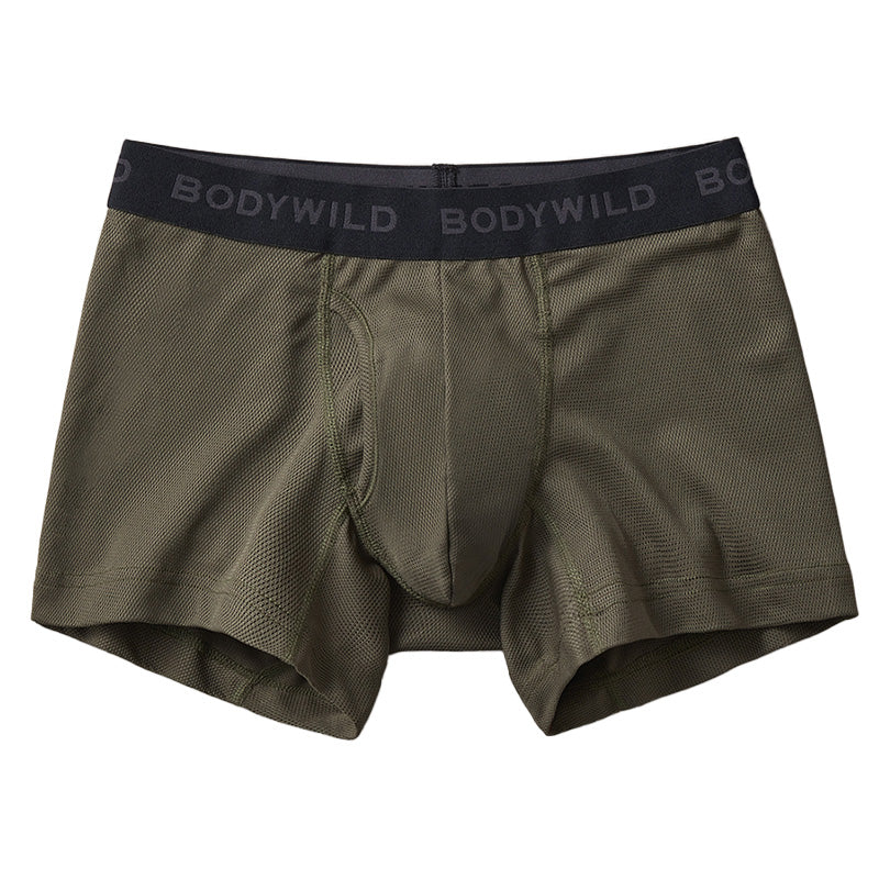 グンゼ ボディワイルド ボクサパンツー メッシュ 前あき M~LL bodywild ボクサーブリーフ 下着 インナー 男性 夏 吸汗速乾 シンプル 通気性 ムレ防止 速乾 ドライ 汗吸収 プレゼント ギフト 父の日 (在庫限り)