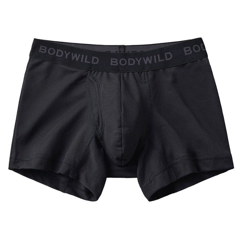 グンゼ ボディワイルド ボクサパンツー メッシュ 前あき M~LL bodywild ボクサーブリーフ 下着 インナー 男性 夏 吸汗速乾 シンプル 通気性 ムレ防止 速乾 ドライ 汗吸収 プレゼント ギフト 父の日 (在庫限り)
