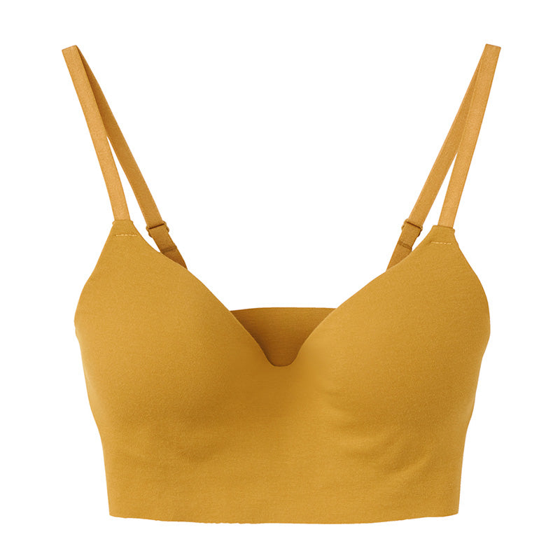 グンゼ ノンワイヤーブラ ブラジャー レディース M~LL (キレイラボ Fitte おしゃれ オーガニックコットン インナー 下着 女性 締め付けない カラー)