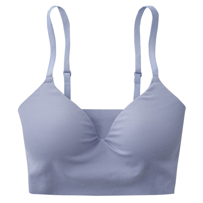 グンゼ ノンワイヤーブラ ブラジャー レディース M~LL (キレイラボ Fitte おしゃれ オーガニックコットン インナー 下着 女性 締め付けない カラー)