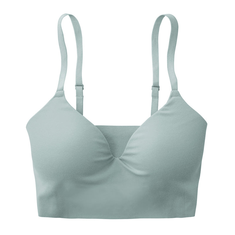 グンゼ ノンワイヤーブラ ブラジャー レディース M~LL (キレイラボ Fitte おしゃれ オーガニックコットン インナー 下着 女性 締め付けない カラー)