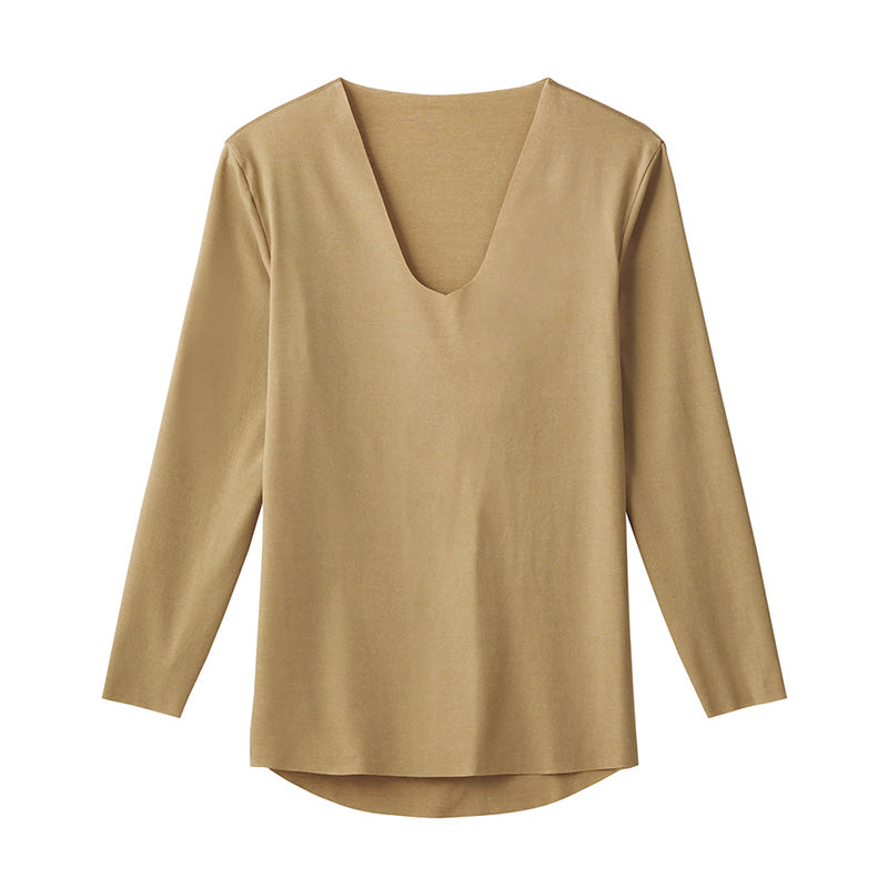 グンゼ YG インナー メンズ 長袖 vネック カットオフ ロングスリーブ M~LL GUNZE 下着 透けない 男性 紳士 肌着 インナーシャツ v首 CUTOFF tシャツ ひびきにくい 抗菌 防臭