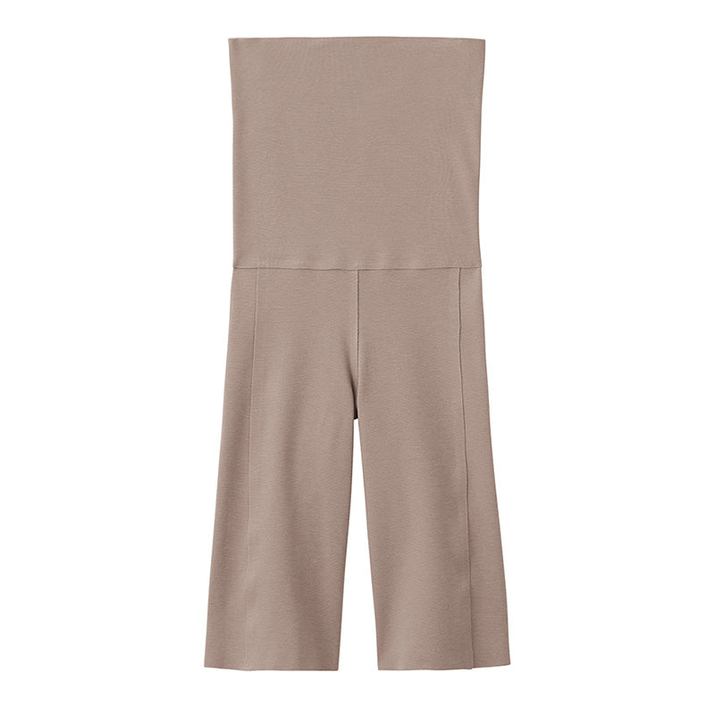 グンゼ レディース 裏起毛 ハイウエスト 5分丈 ボトム M~LL (パンツ ハーフボトム ズボン下 アンダーウェア 肌着 腹巻 ハイウエスト スパッツ キレイラボ 綿 敏感肌)