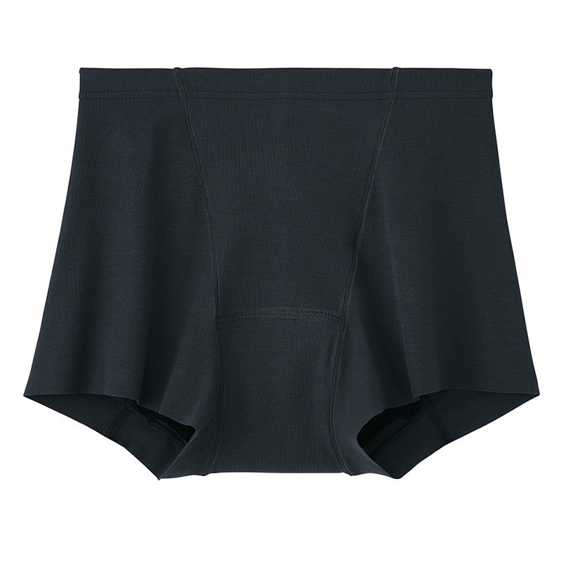 グンゼ サニタリーショーツ ボーイレッグ 1分丈 M・L 生理用ショーツ レディース 生理 パンツ 無地 下着 インナー シームレス 透けにくい アンダーウェア (在庫限り)