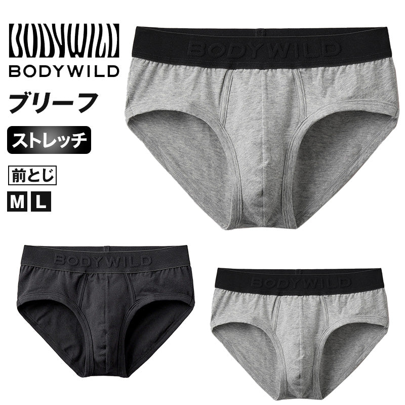 ボディワイルド セミビキニブリーフ グンゼ M・L GUNZE BODYWILD bodywild パンツ 肌着 インナー もっこり ビキニ