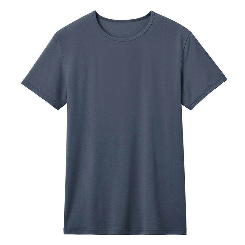 アセドロン クルーネック Tシャツ グンゼ メンズ M L LL gunze 吸汗速乾 消臭 丸首 半袖 シャツ 下着 肌着 インナー 夏 プレゼント ギフト 父の日