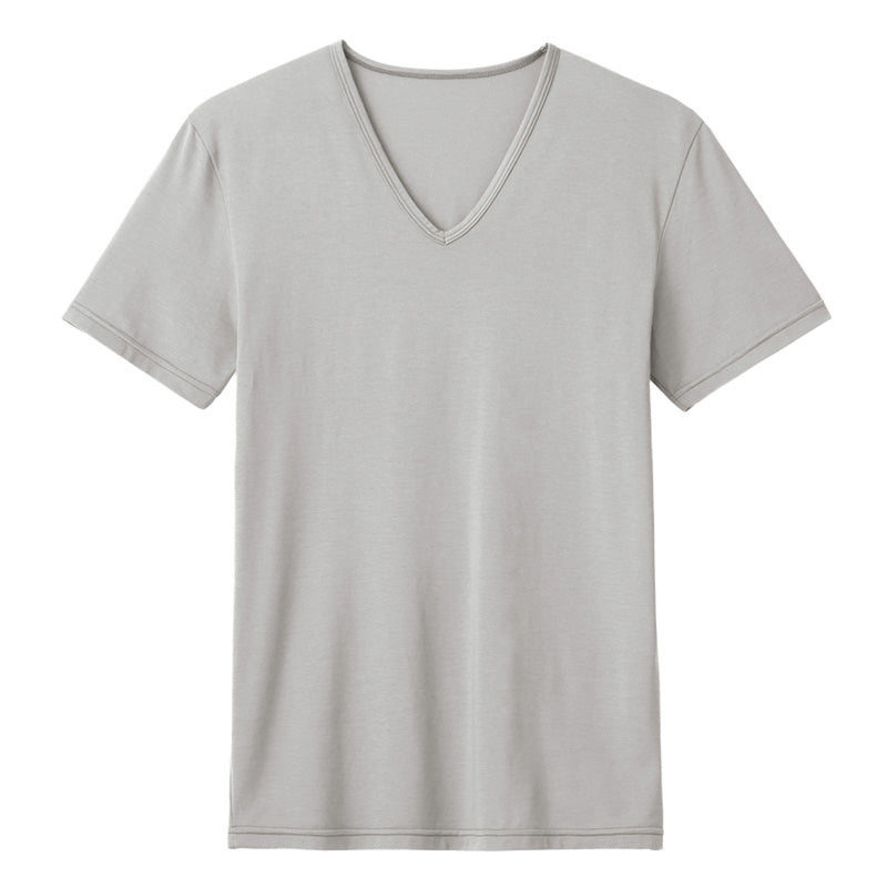 アセドロン Tシャツ Vネック メンズ インナーシャツ 半袖 グンゼ M L LL 3L gunze 夏 吸汗 速乾 消臭 汗染み v首 シャツ 下着 肌着 インナー プレゼント ギフト 父の日