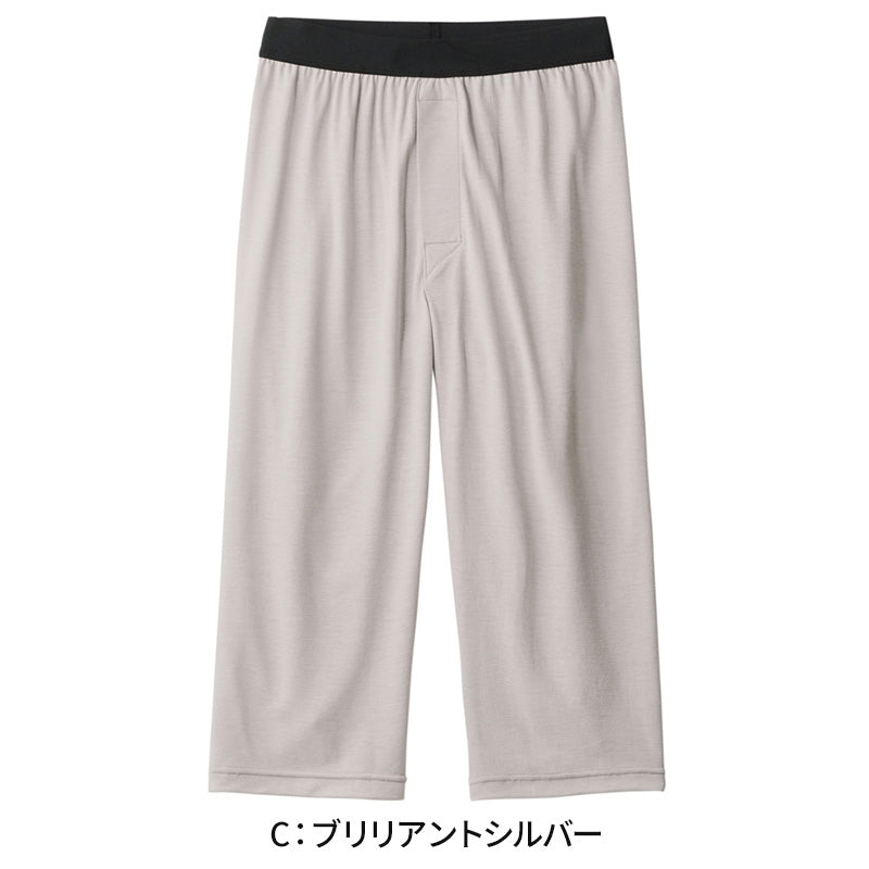 アセドロン ニーレングス ステテコ メンズ 鹿の子 グンゼ クールマジック M~LL ズボン下 前あき 汗取り 夏 gunze coolmagic 吸汗速乾 消臭 長ズボン下 インナー パンツ 肌着 下着 プレゼント ギフト 父の日 (在庫限り)