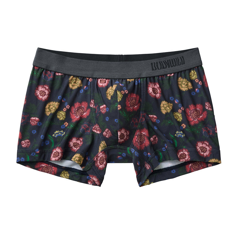グンゼ ボディワイルド ボクサーパンツ 前閉じ M・L GUNZE BODYWILD ボクサーブリーフ 下着 肌着 インナーウェア ストレッチ 柄物 プリント 前とじ プレゼント ギフト 父の日 (在庫限り)