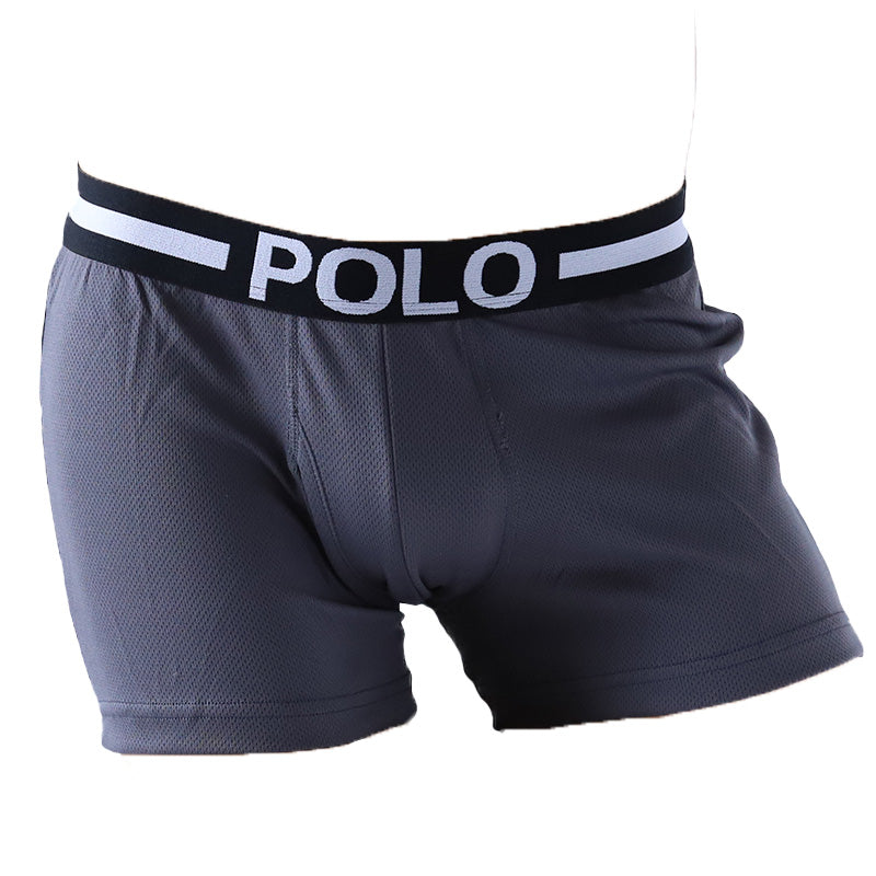 POLO ボクサーパンツ メンズ ポロ 前開き M-LL 蒸れない メッシュ 速乾 吸水速乾 インナー おしゃれ 夏用 グンゼ GUNZE (在庫限り)