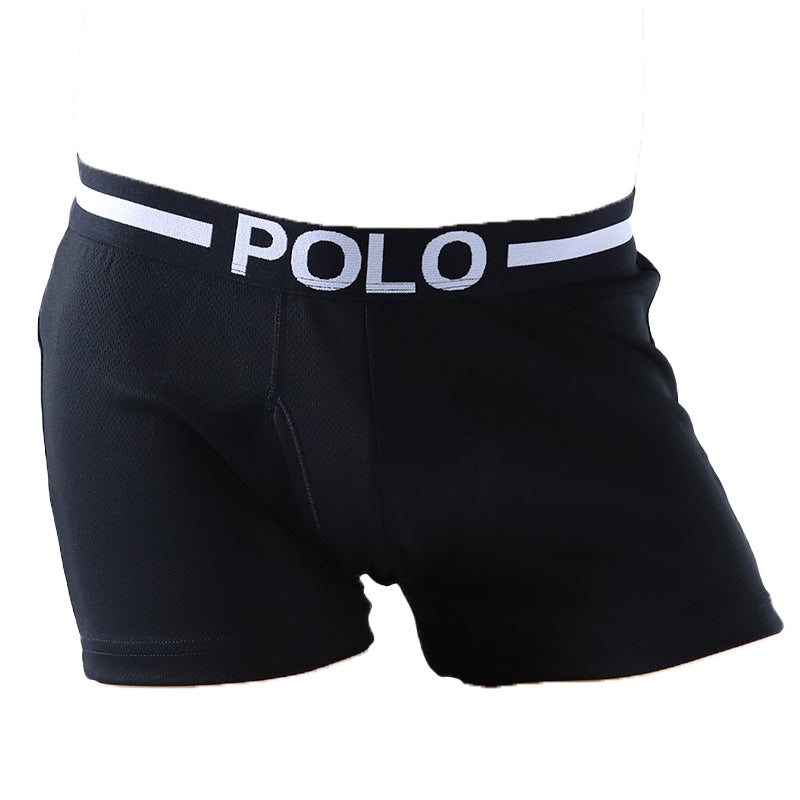POLO ボクサーパンツ メンズ ポロ 前開き M-LL 蒸れない メッシュ 速乾 吸水速乾 インナー おしゃれ 夏用 グンゼ GUNZE (在庫限り)