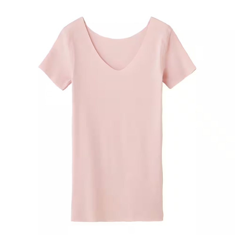 グンゼ レディース 2分袖 インナー 半袖 M~LL キレイラボ KIREILABO 夏 完全無縫製 綿 コットン インナー 肌着 下着 汗 敏感肌 (在庫限り)