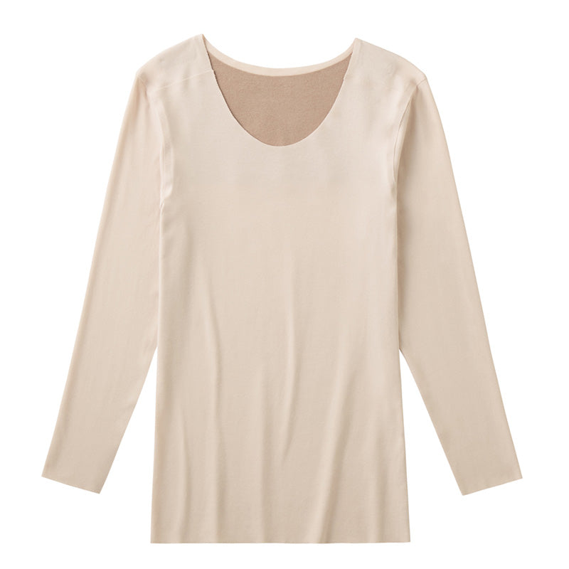 キレイラボ 完全無縫製 8分袖 ウォーマー M~LL グンゼ レディースインナー 肌着 下着 長袖シャツ 防寒 暖かい 肩こり 冷え 薄手