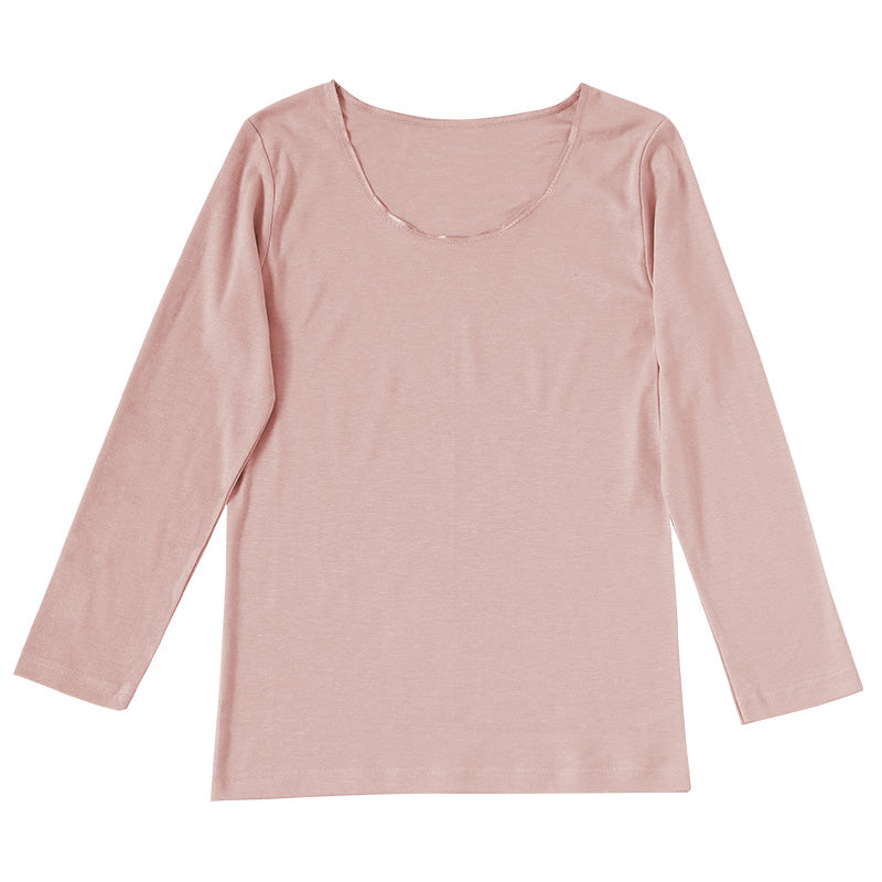 グンゼ インナー 長袖 レディース 保湿 8分袖 シャツ M~LL 下着 肌着 綿混 抗菌防臭 無地 トップス アンダーウェア M L LL 防寒 秋冬 着ぶくれしない (在庫限り)