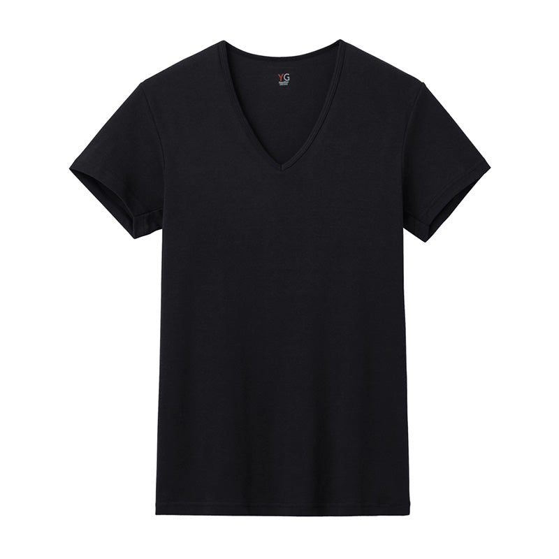 グンゼ yg tシャツ メンズ vネック 半袖 接触冷感 綿100 M L LL v首 gunze nextra 肌着 下着 男性 紳士 インナーシャツ ビジネス インナー プレゼント ギフト 父の日 ネクストラ ネクストラプラス (在庫限り)