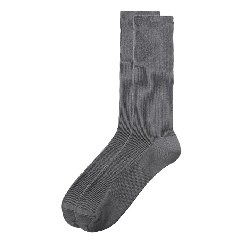 アセドロン ソックス メンズ クルー 丈 靴下 グンゼ 25 26 27 cm ビジネスソックス クルーソックス 吸汗速乾 消臭 黒 紺 灰 GUNZE gunze プレゼント ギフト 父の日 くつ下 くつした