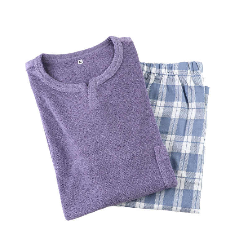 アセドロン パジャマ 半袖 メンズ 紳士 グンゼ 5分丈パンツ M L LL ニット gunze 半ズボン 吸汗速乾 夏 速乾 プレゼント ギフト 父の日 敬老の日 (送料無料) (在庫限り)