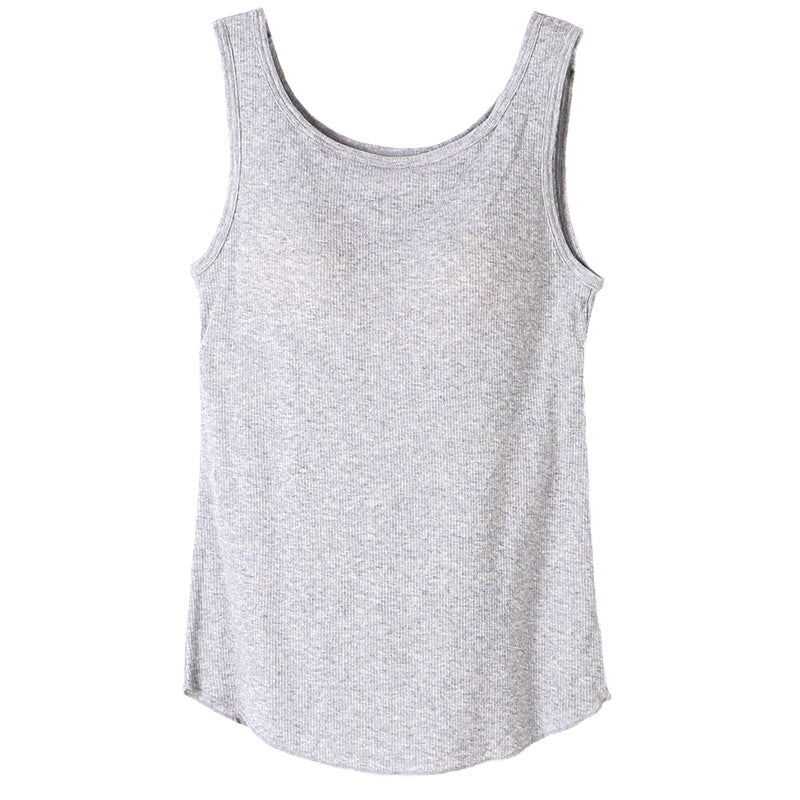 グンゼ キテミル カップ付き タンクトップ 綿100 リブ M L レディース kitemiru ブラトップ ラン型 リブ 綿 インナー アウターに合う ノンワイヤー