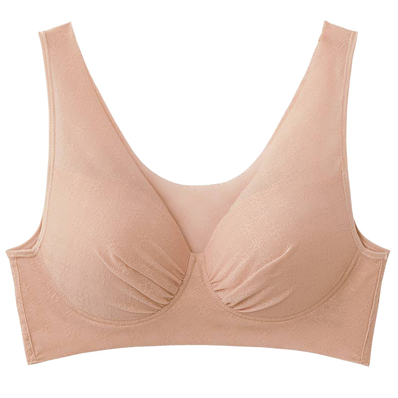 グンゼ ノンワイヤーブラ シームレスブラ レディースブラ M L LL キレイラボ 脇高ブラ ブラジャー ハーフトップ ブラトップ ふわカップ モールドカップ 響きにくいブラ 楽ブラ ストレスフリー レディースインナー 軽メイク KIREILABO