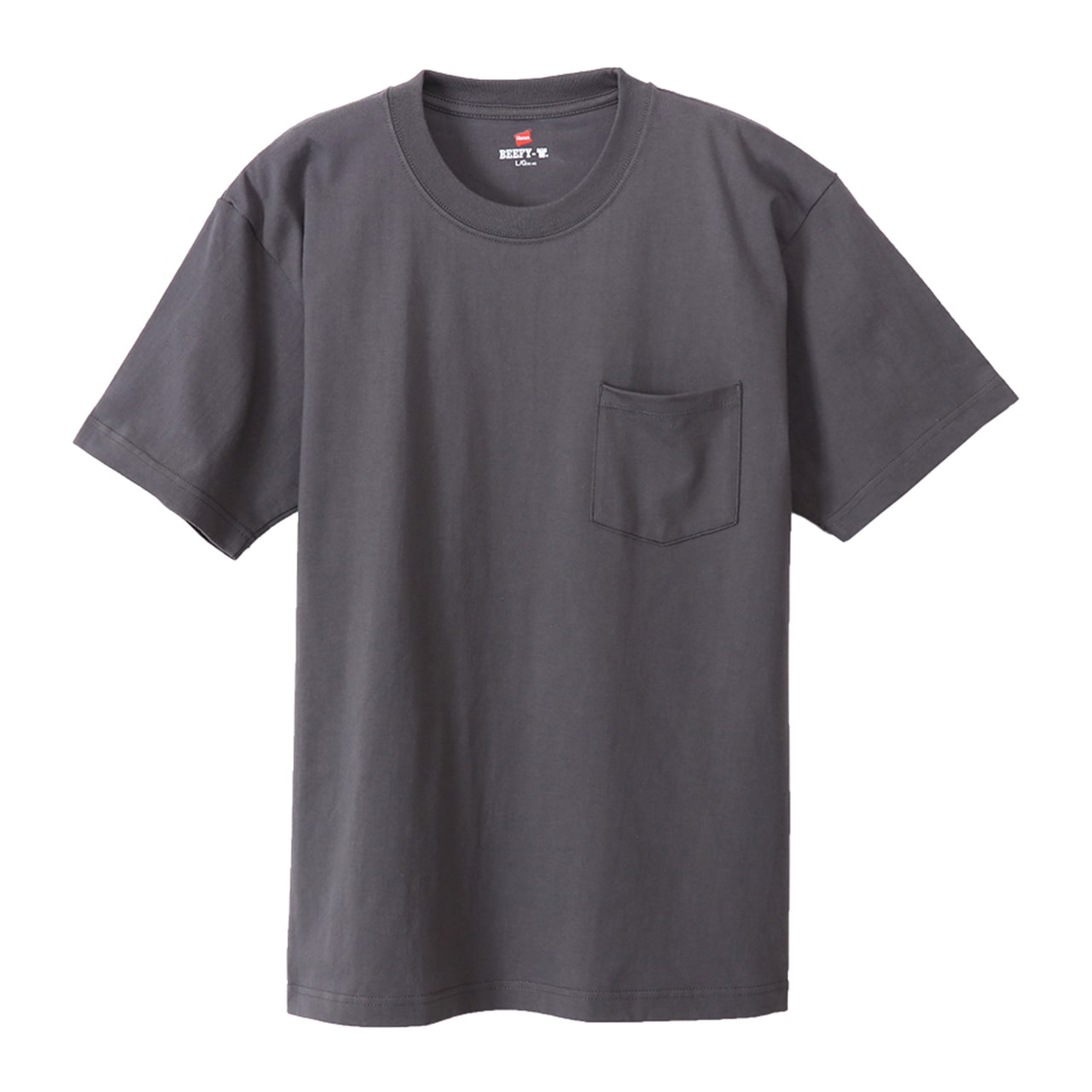 ヘインズ ビーフィー tシャツ ポケット メンズ 半袖 S~XL ビーフィーT BEEFY-T Tシャツ コットン トップス シャツ インナー 丸首 クルーネック 綿100 Hanes パックT