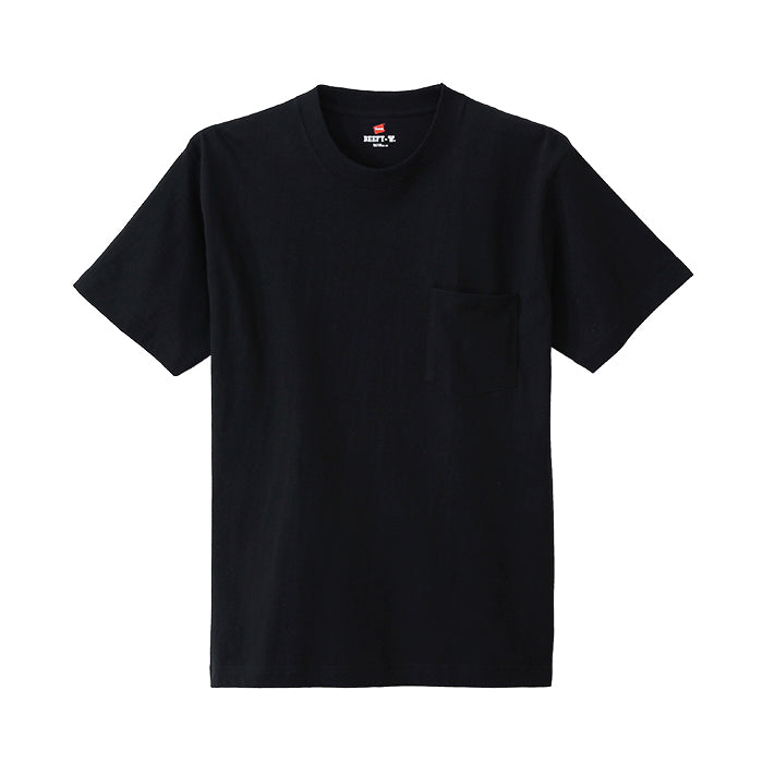 ヘインズ ビーフィー tシャツ ポケット メンズ 半袖 S~XL ビーフィーT BEEFY-T Tシャツ コットン トップス シャツ インナー 丸首 クルーネック 綿100 Hanes パックT