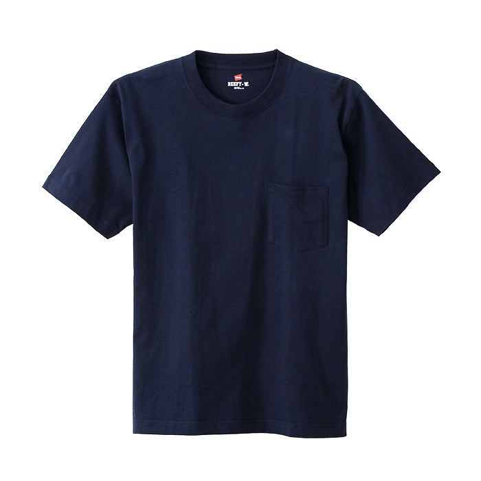 ヘインズ ビーフィー tシャツ ポケット メンズ 半袖 S~XL ビーフィーT BEEFY-T Tシャツ コットン トップス シャツ インナー 丸首 クルーネック 綿100 Hanes パックT