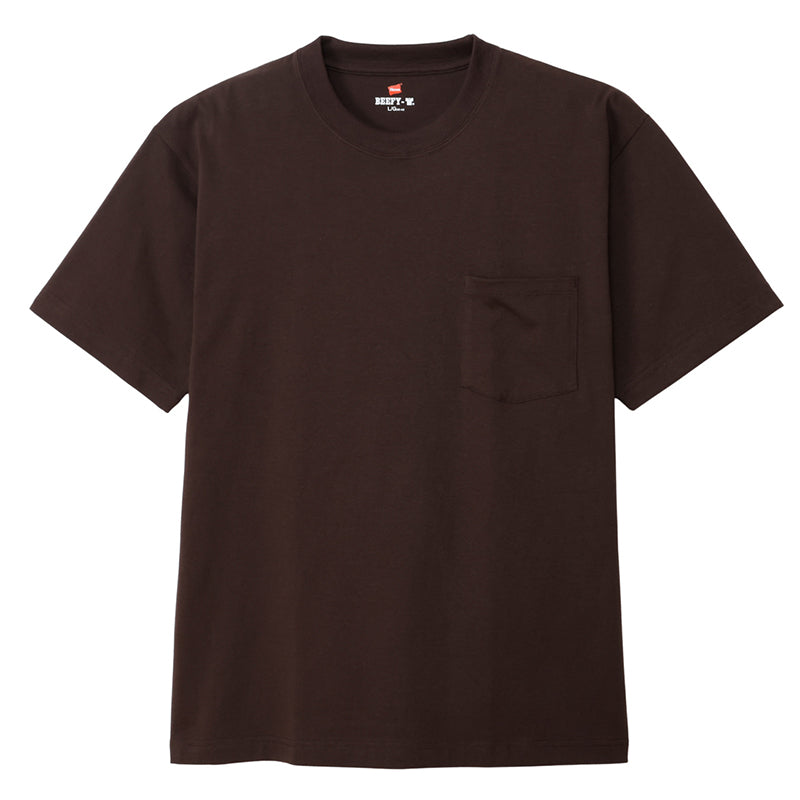 ヘインズ BEEFY-T ポケットTシャツ メンズ 厚手 Tシャツ 無地 クルーネック 半袖Tシャツ ポケT ヘビーウェイト コットンTシャツ S~XL 丸胴編み 丈夫 アメカジ 定番Tシャツ カジュアルTシャツ 無地Tシャツ メンズTシャツ トップス Hanes