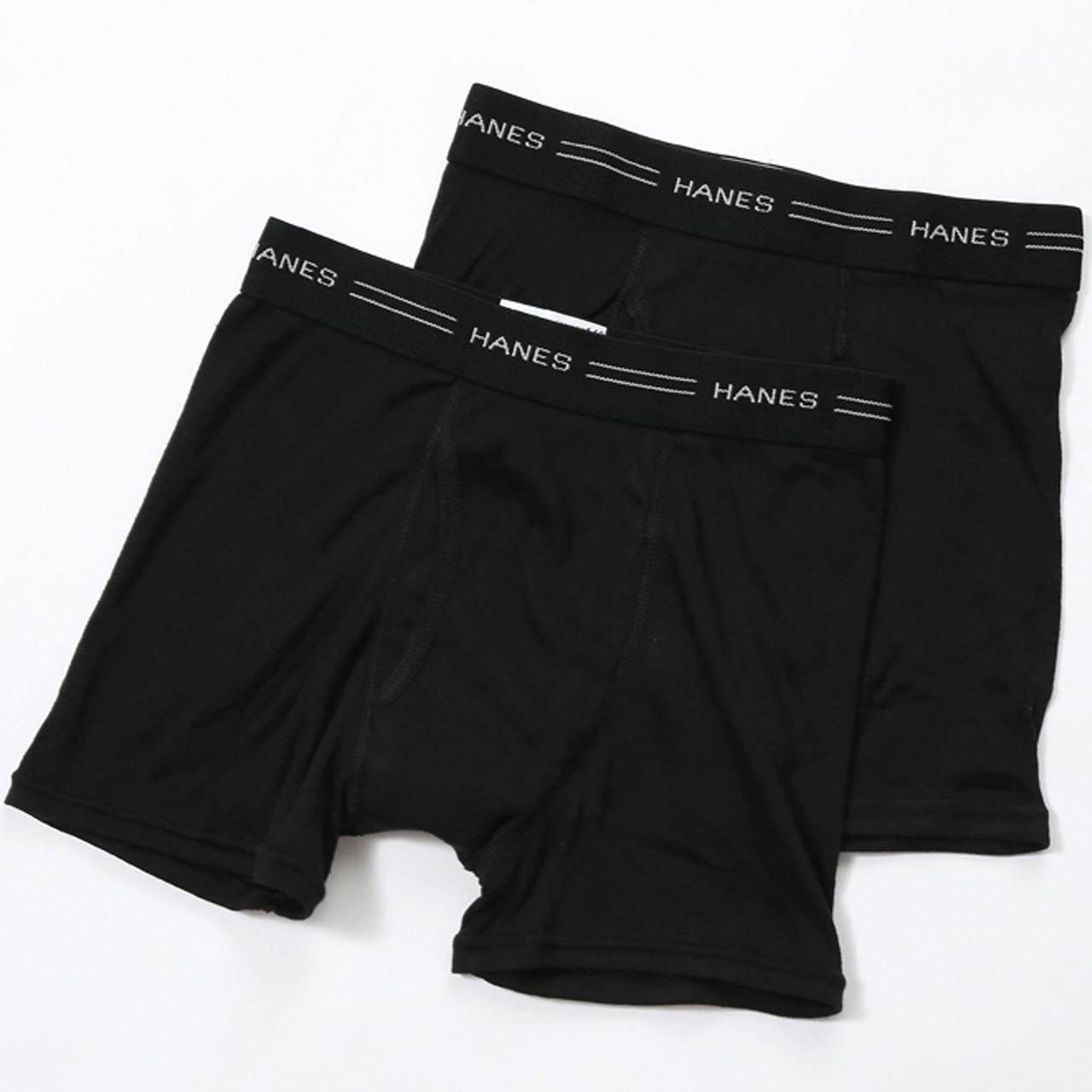 ヘインズ ボクサーパンツ キッズ 前開き 綿 2枚組 130cm~160cm Hanes ボクサーブリーフ 子供 下着 インナー 男の子 130 140 150 160