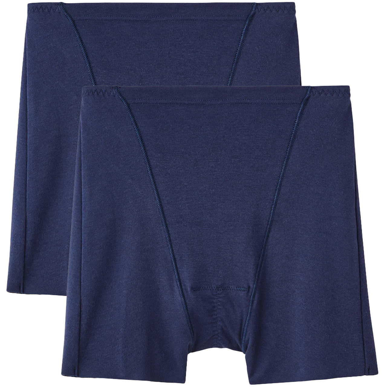 グンゼ サニタリーショーツ 綿 ボクサー 羽根つき 1分丈 ひびきにくい 2枚セット M~LL (生理用ショーツ 羽根付き 生理用パンツ セット 締め付けない 無地 サニタリー 生理 ショーツ 一分丈 レディース インナー 下着) (在庫限り)