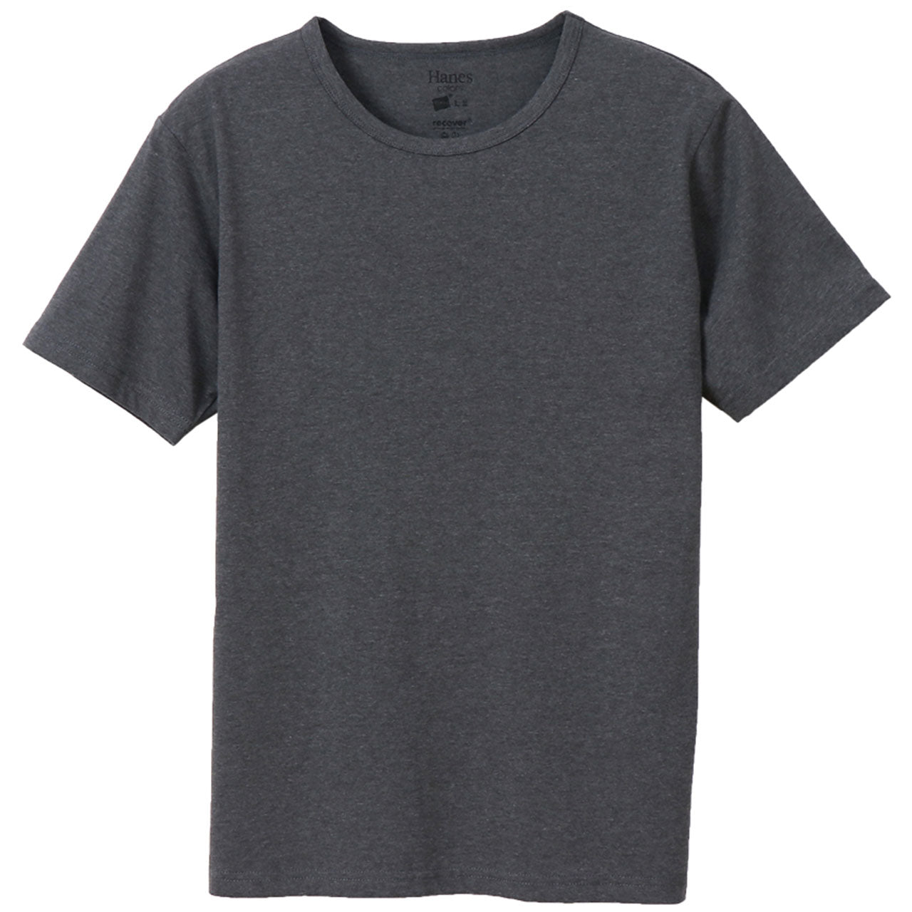 ヘインズ Tシャツ 半袖 メンズ レディース M・L (トップス ユニセックス シャツ クルーネック インナー 黒 hanes) (在庫限り)