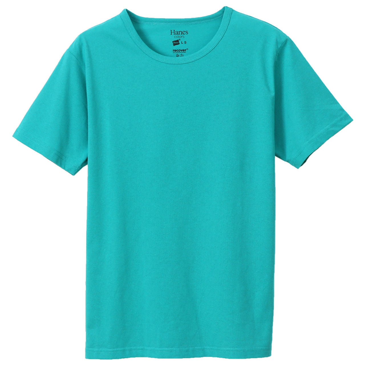 ヘインズ Tシャツ 半袖 メンズ レディース M・L (トップス ユニセックス シャツ クルーネック インナー 黒 hanes) (在庫限り)