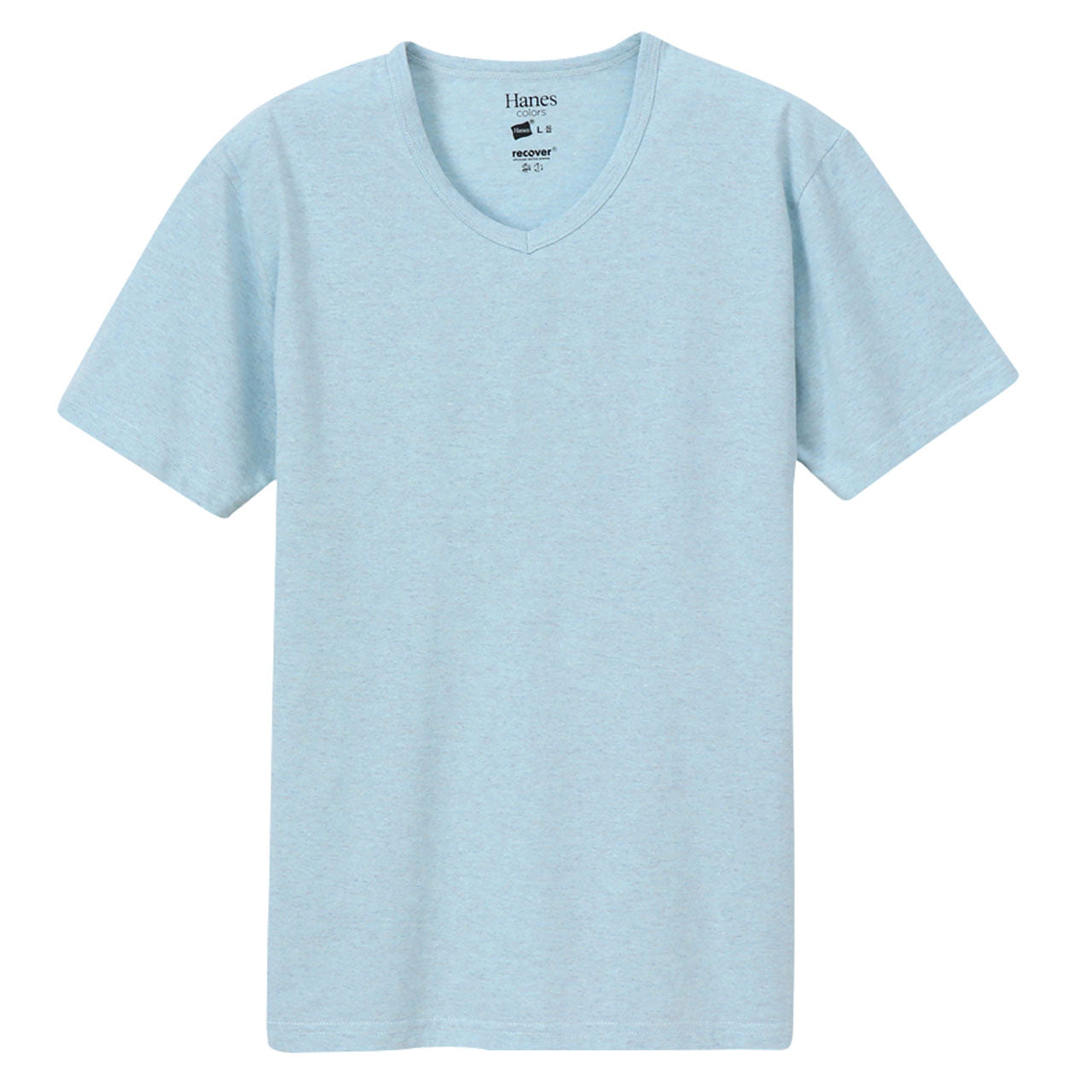 ヘインズ Tシャツ Vネック 半袖 メンズ レディース M・L (トップス ユニセックス シャツ インナー 白 グレー hanes) (在庫限り)